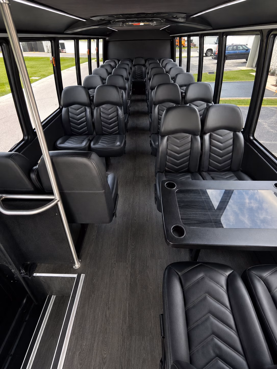 minibuses for small groups heading to live music in the hampton roads area