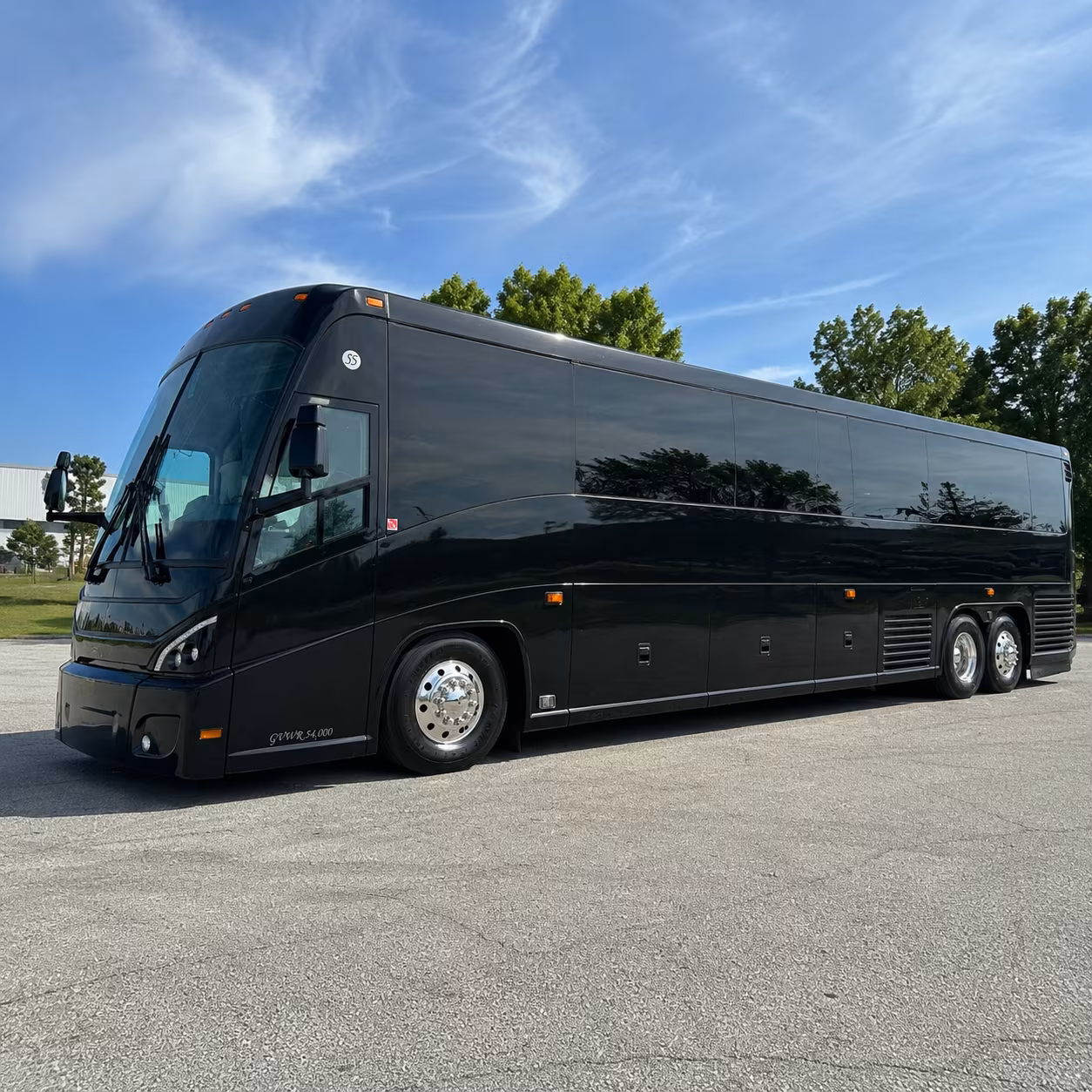 portsmouth 47 passenger charter bus