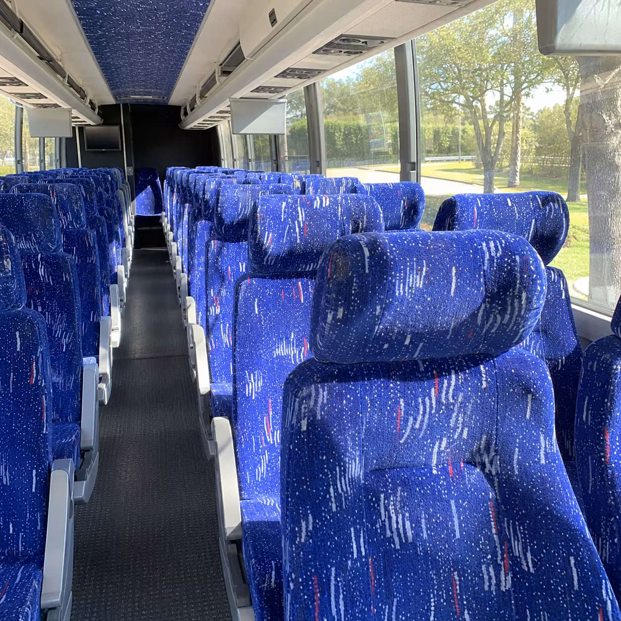 portsmouth charter bus inside