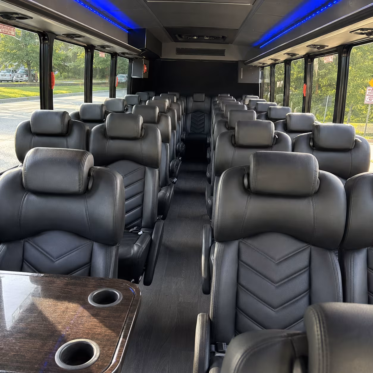 portsmouth sporting event transportation onboard seating